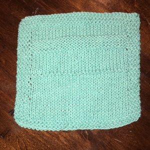 Knitted dishcloth